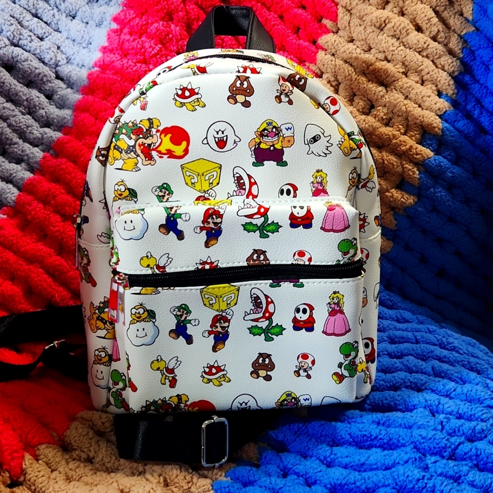 Supermario purse backpack